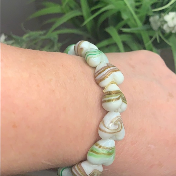 Murano hand blown glass erimish bracelet - Picture 6 of 16